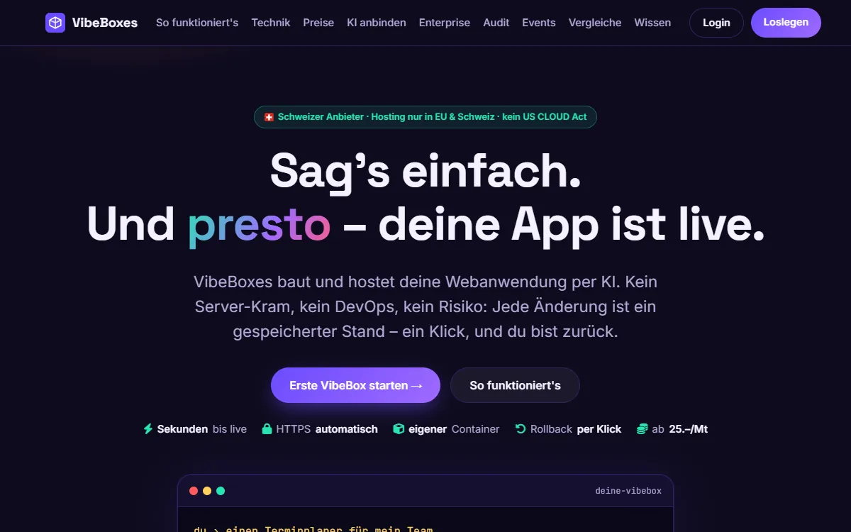 Screenshot of VibeBoxes